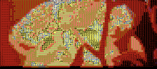 ASCIImeo visualisation of SCINTILLATION